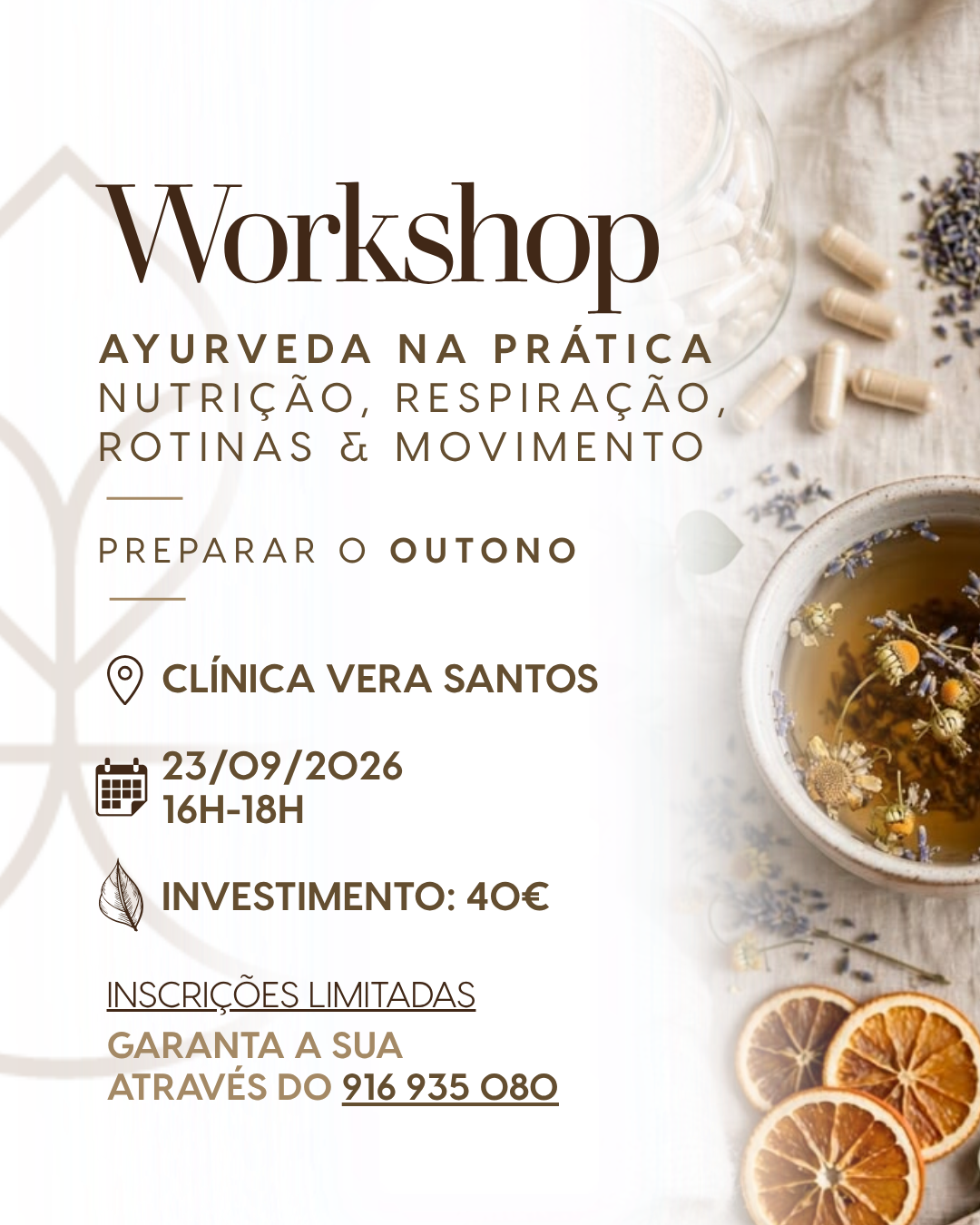 Workshop Ayurveda na prática