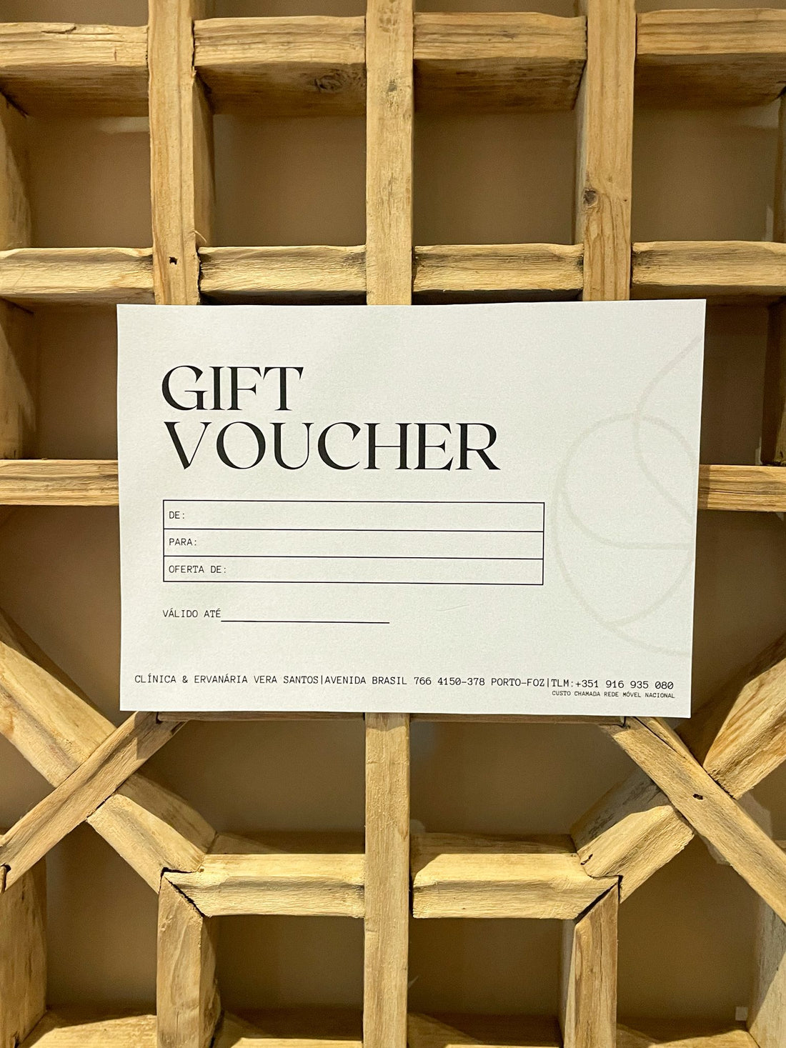 Gift voucher